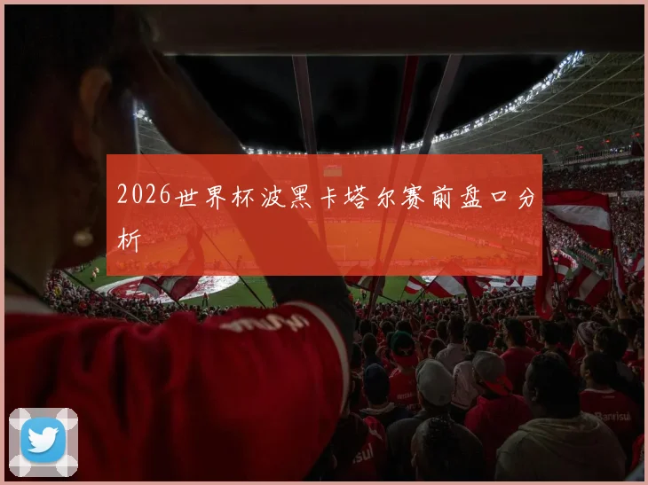 2026世界杯波黑卡塔尔赛前盘口分析